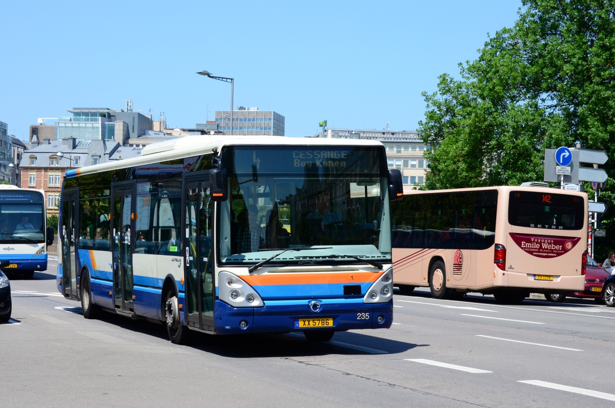 Luxembourg-ville, Irisbus Citelis 12M # 235