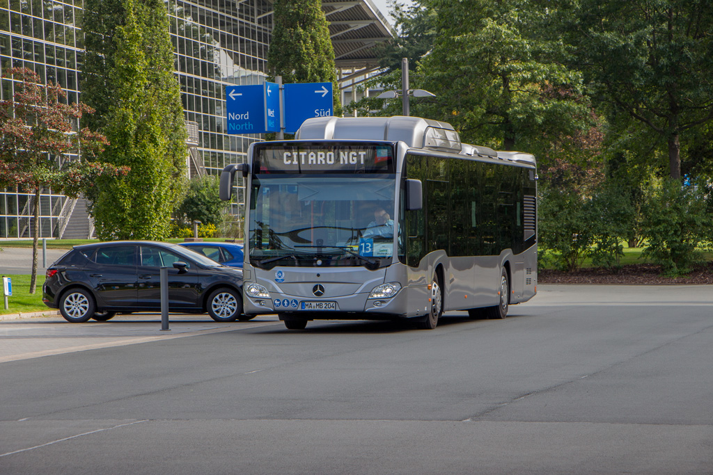 Mannheim, Mercedes-Benz Citaro C2 NGT № MA-MB 204
