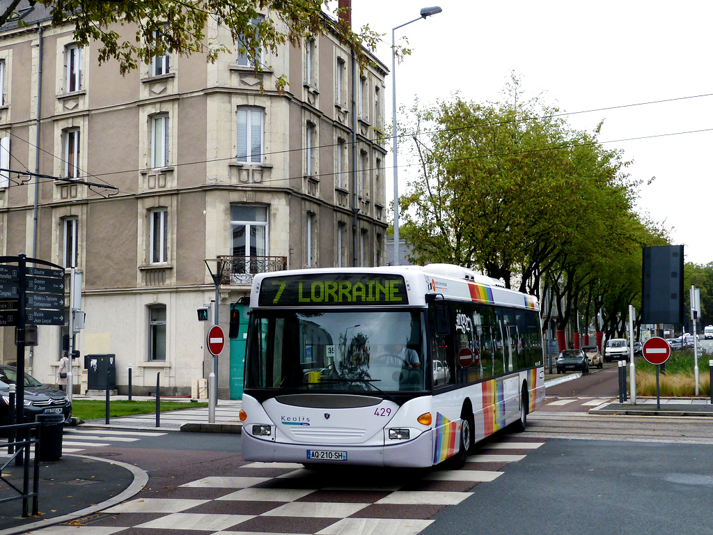 Angers, Scania OmniCity CN270UB 4x2EB # 429