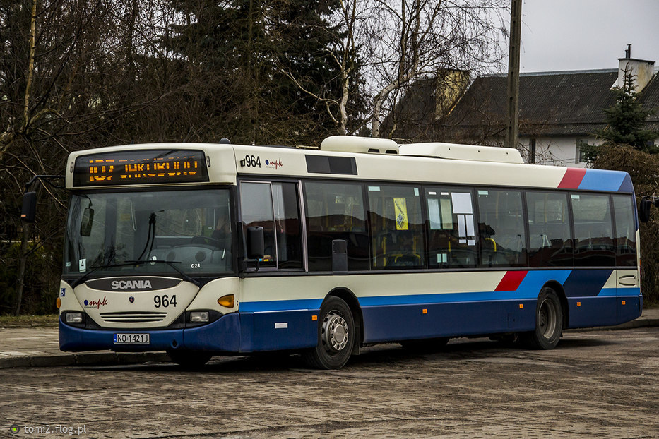 Olsztyn, Scania OmniCity CN94UB 4X2EB # 964