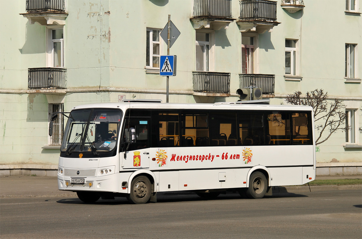 Zheleznogorsk (Krasnoyarskiy krai), PAZ-320414-05 "Vector" (3204ER) č. Р 610 НМ 124