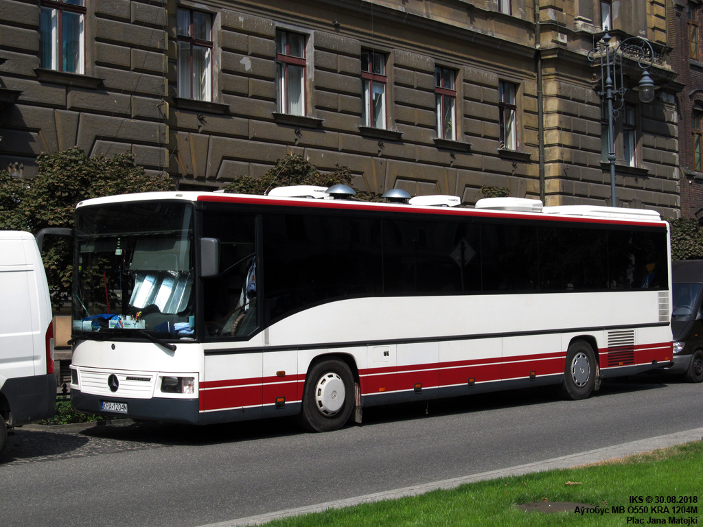 Cracow, Mercedes-Benz O550 Integro # KRA 1204M