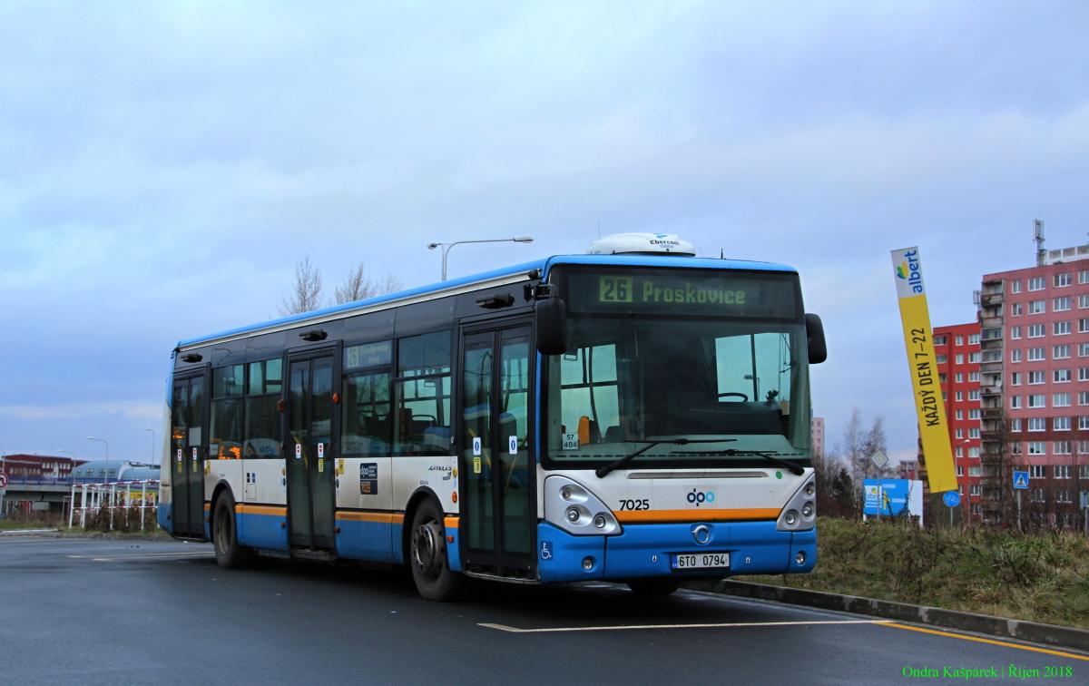 Ostrava, Irisbus Citelis 12M # 7025