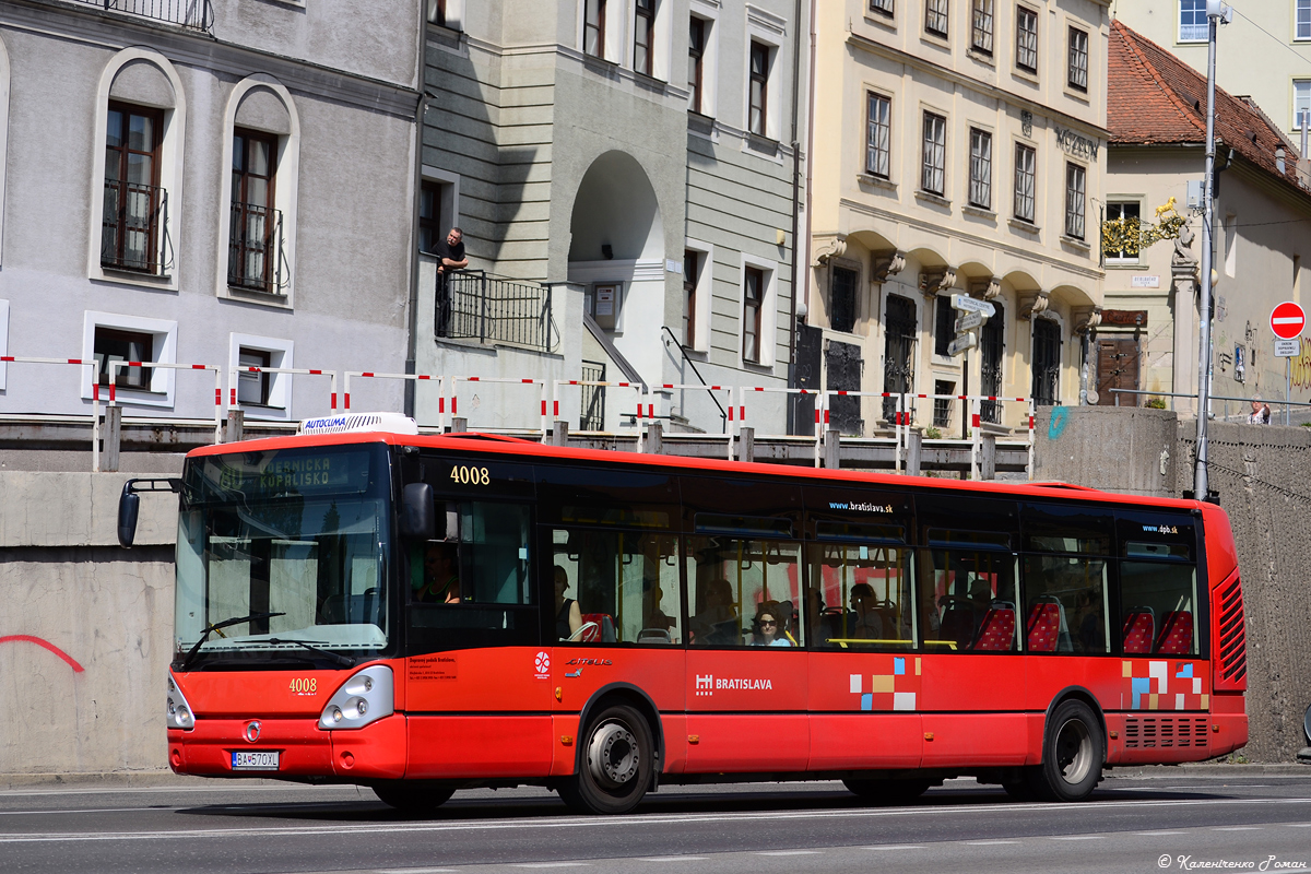 Bratislava, Irisbus Citelis 12M № 4008