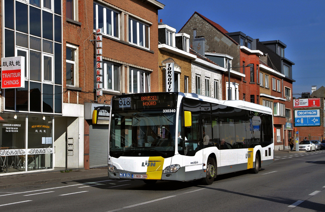 Brussels, Mercedes-Benz Citaro C2 LE # 330340