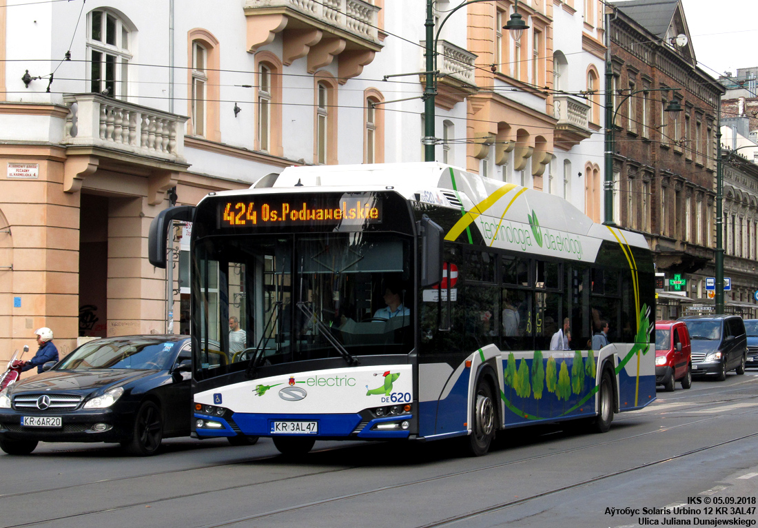 Cracow, Solaris Urbino IV 12 electric # DE620