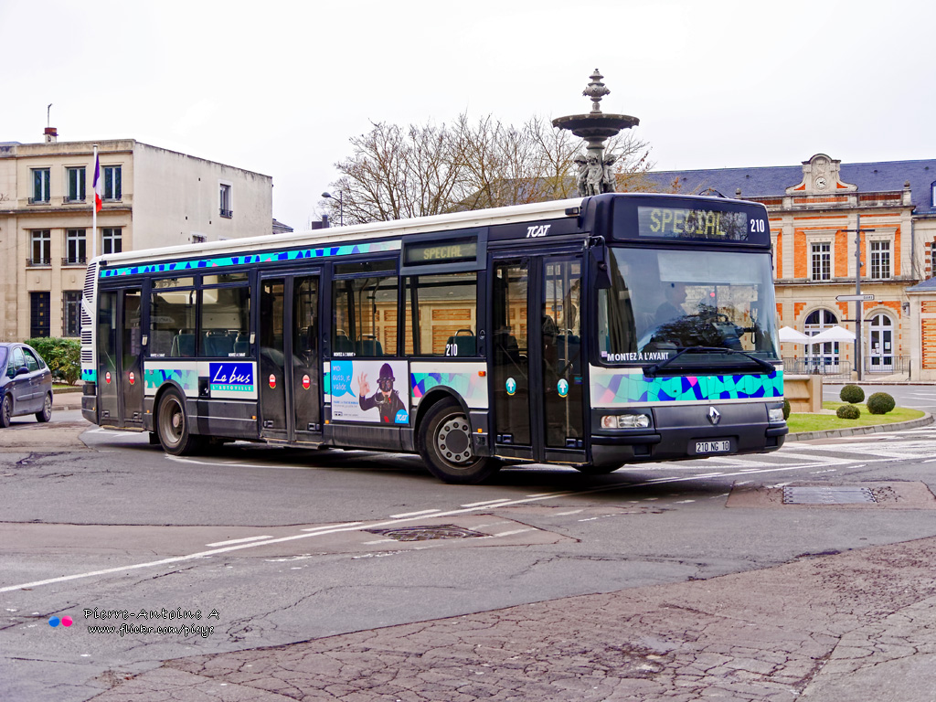 Troyes, Karosa Citybus 12M.2070 (Renault) № 210