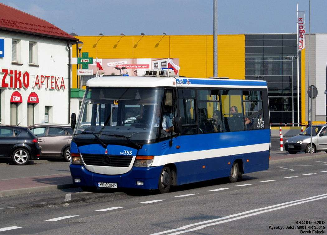 Cracow, Jelcz M081MB3 # DH353