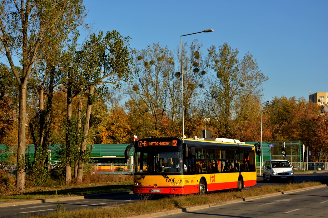 Warsaw, Solbus SM12 № 1206