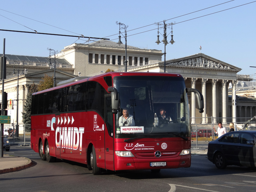 Lviv, Mercedes-Benz Tourismo 17RHD-II L # ВС 5135 НВ