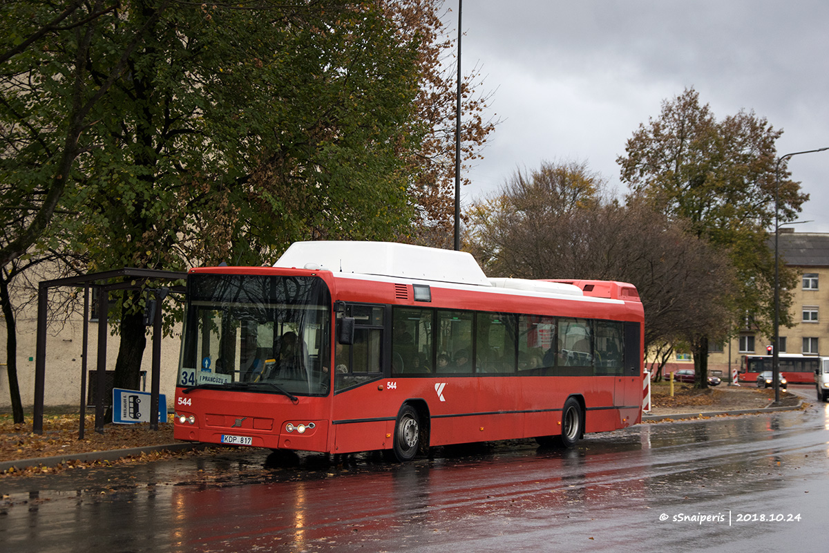 Kaunas, Volvo 7700 CNG # 544