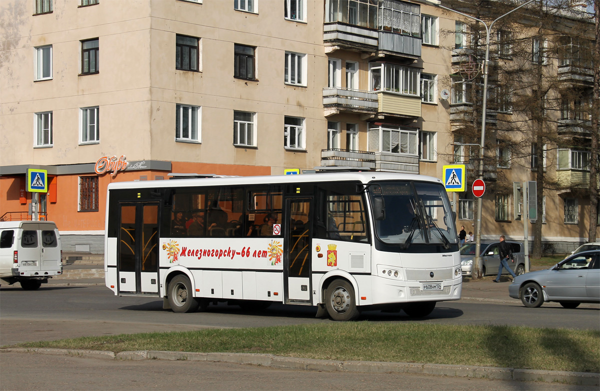 Zheleznogorsk (Krasnoyarskiy krai), PAZ-320414-05 "Vector" (3204ER) No. Р 608 НМ 124