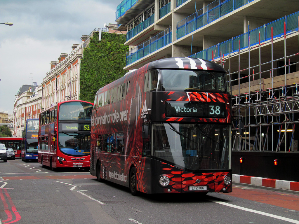 London, Wright New Bus for London # LT886