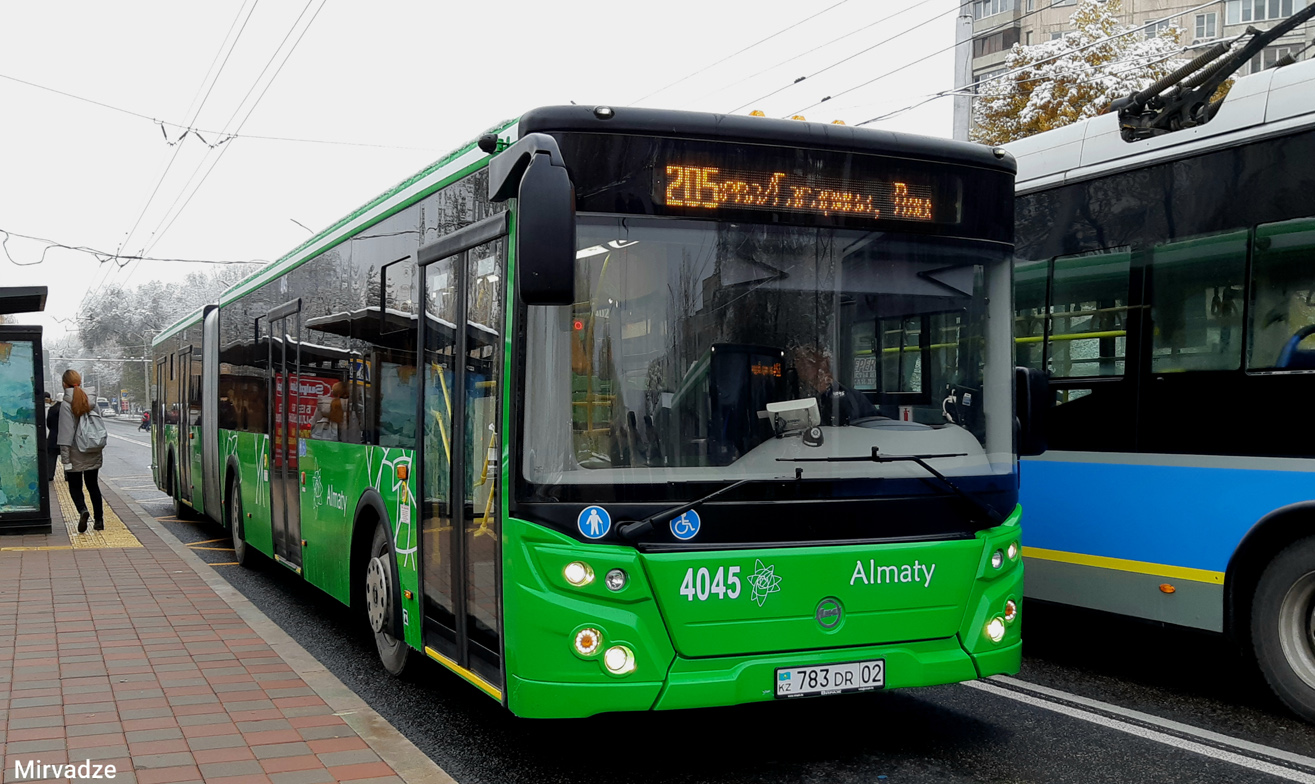 Almaty, LiAZ-6213.65 # 4045