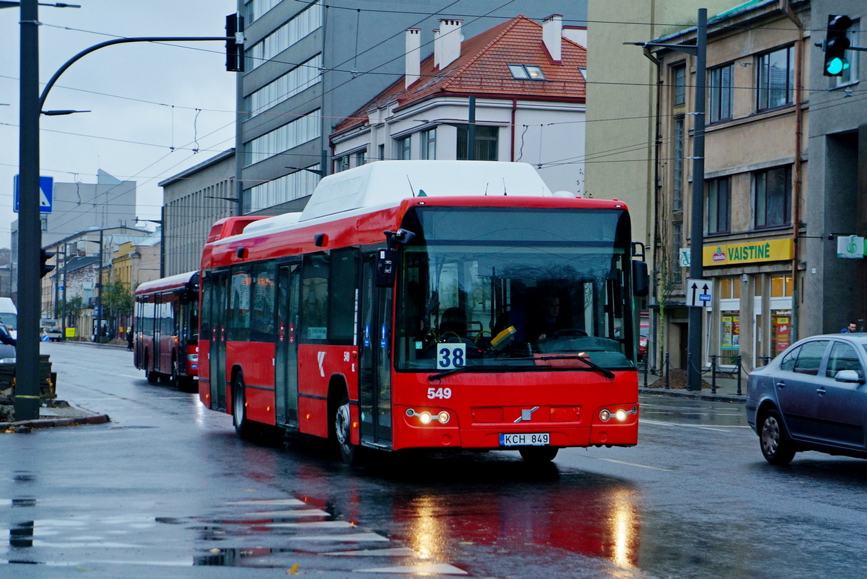 Kaunas, Volvo 7700 CNG # 549