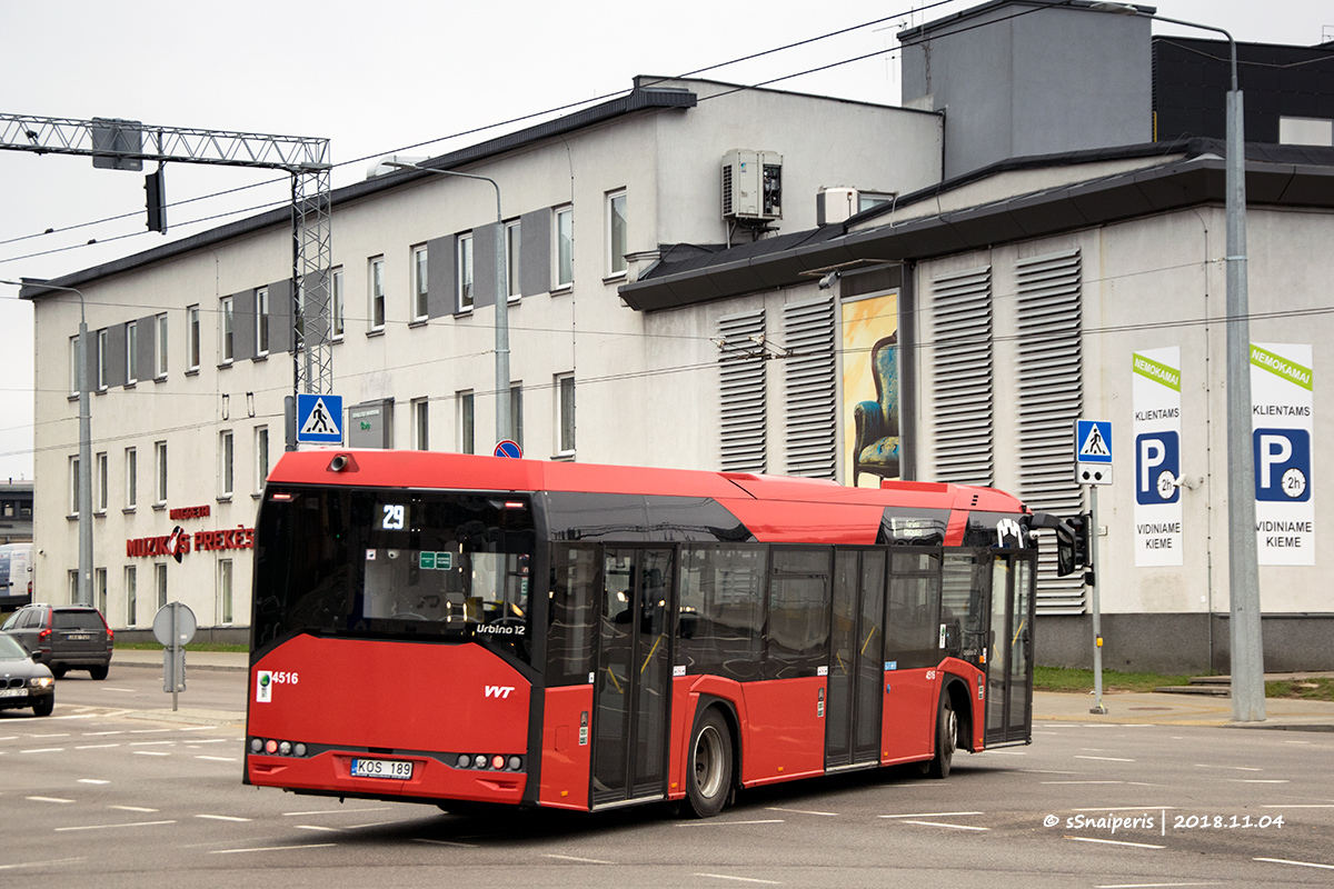 Vilnius, Solaris Urbino IV 12 č. 4516