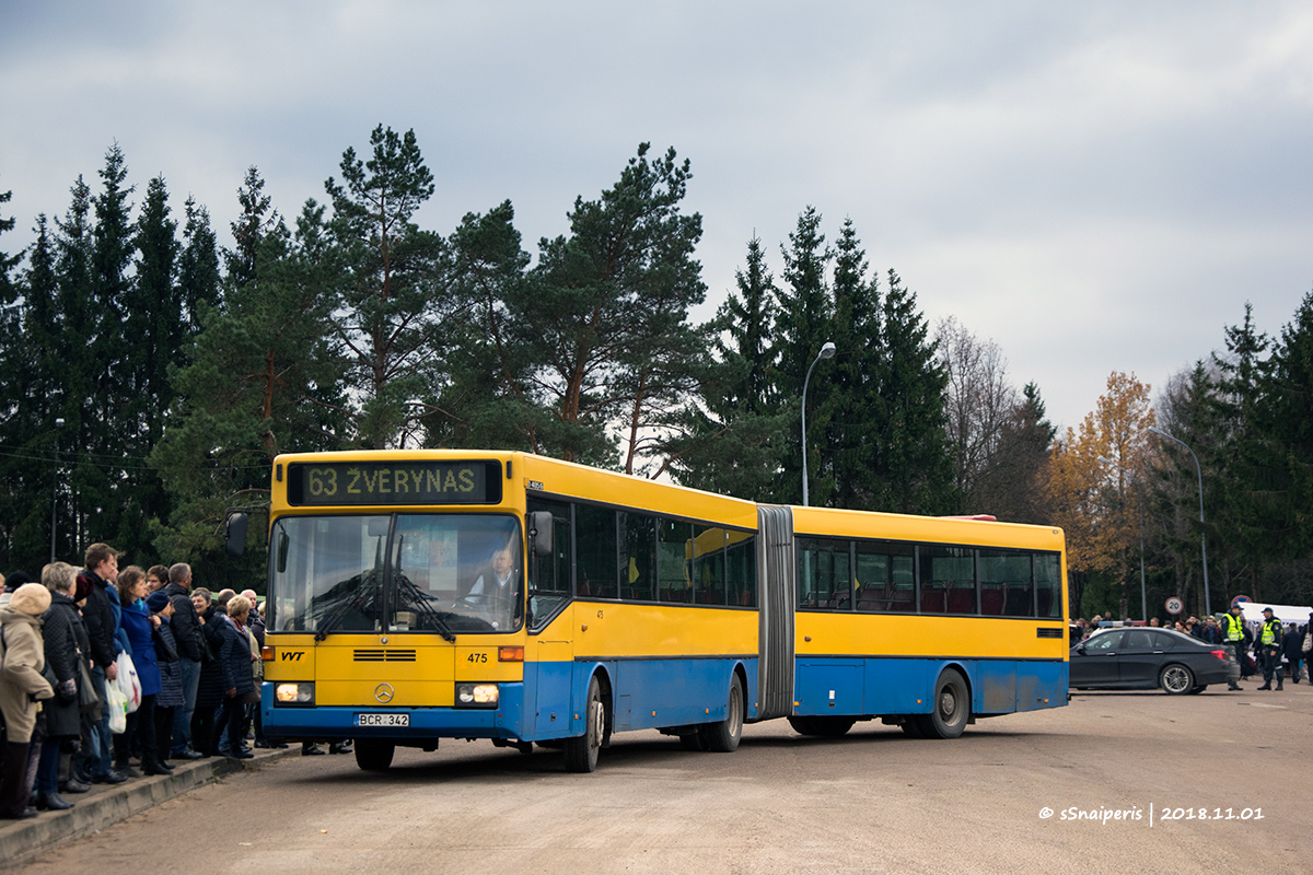 Vilnius, Mercedes-Benz O405G nr. 475