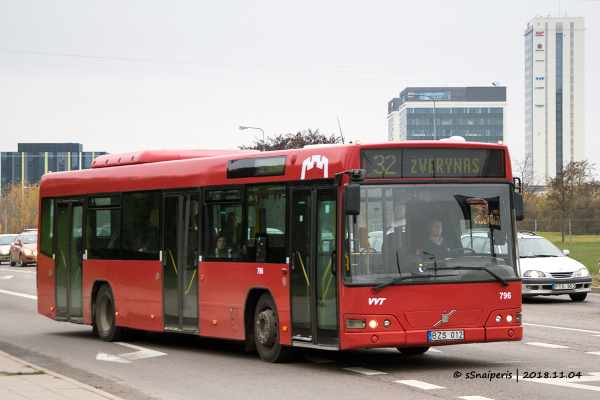 Vilnius, Volvo 7700 # 796