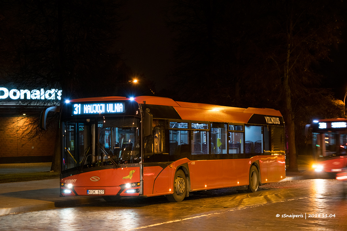 Вильнюс, Solaris Urbino IV 12 № 4109