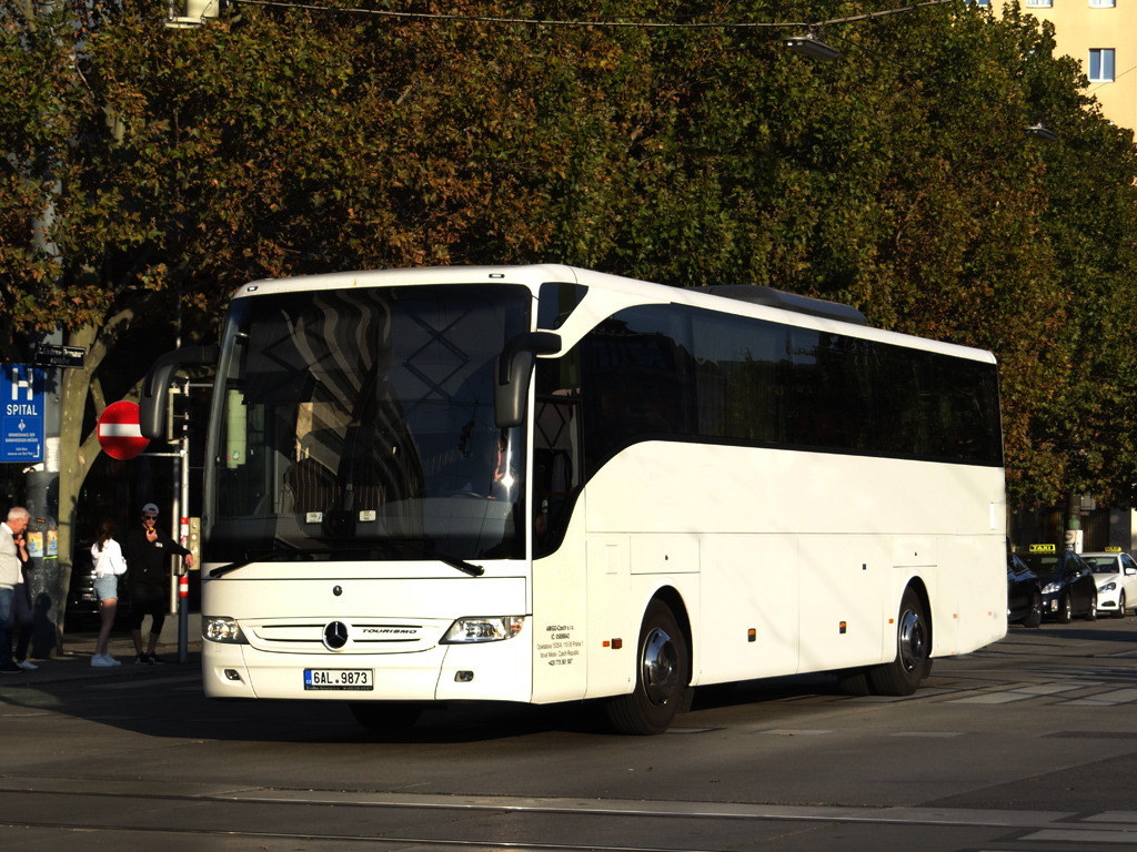 Prague, Mercedes-Benz Tourismo 15RHD-II No. 6AL 9873
