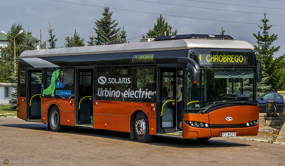 Оструда, Solaris Urbino III 12 electric № PZ 843FR