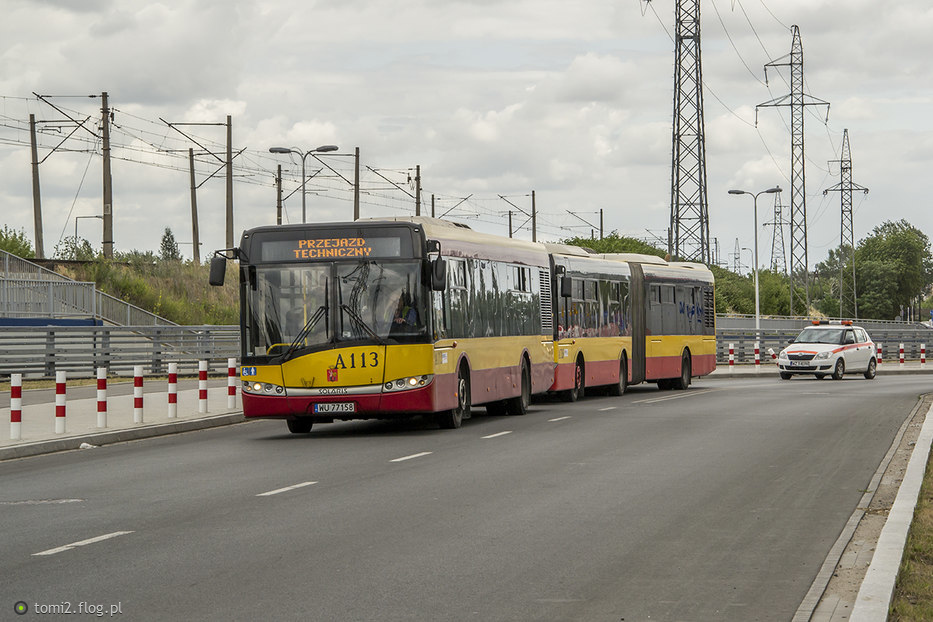 Warsaw, Solaris Urbino III 12 № A113