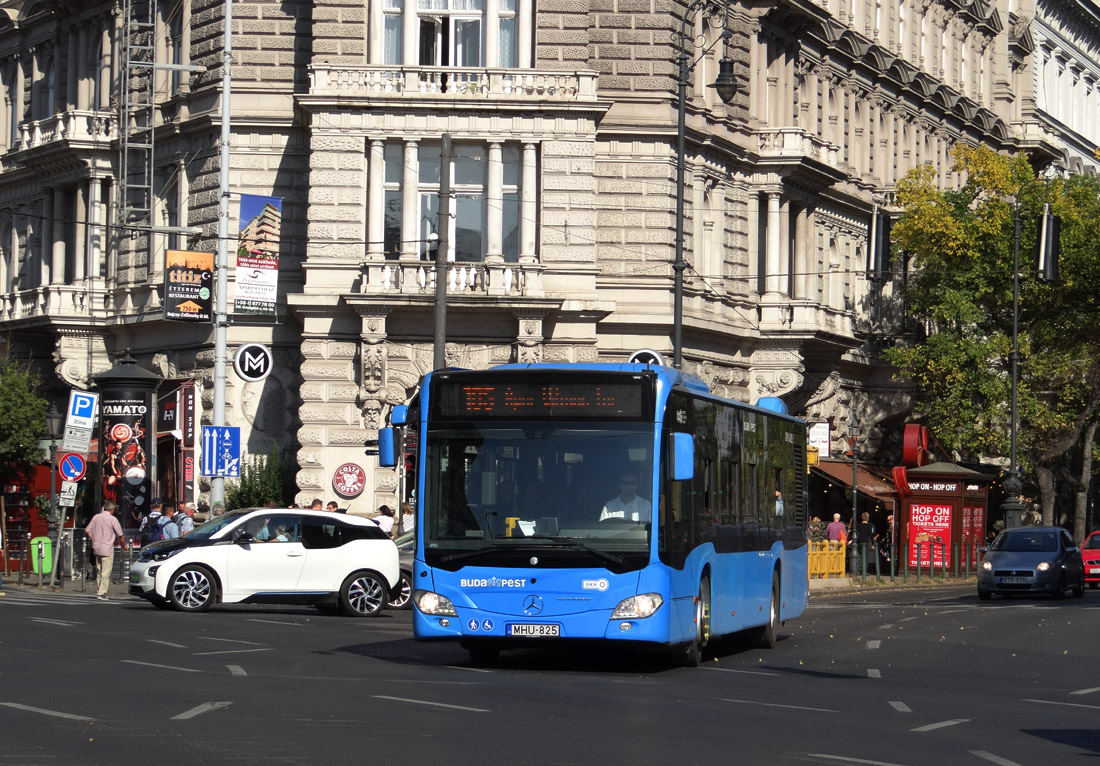 Budapest, Mercedes-Benz Citaro C2 nr. MHU-825