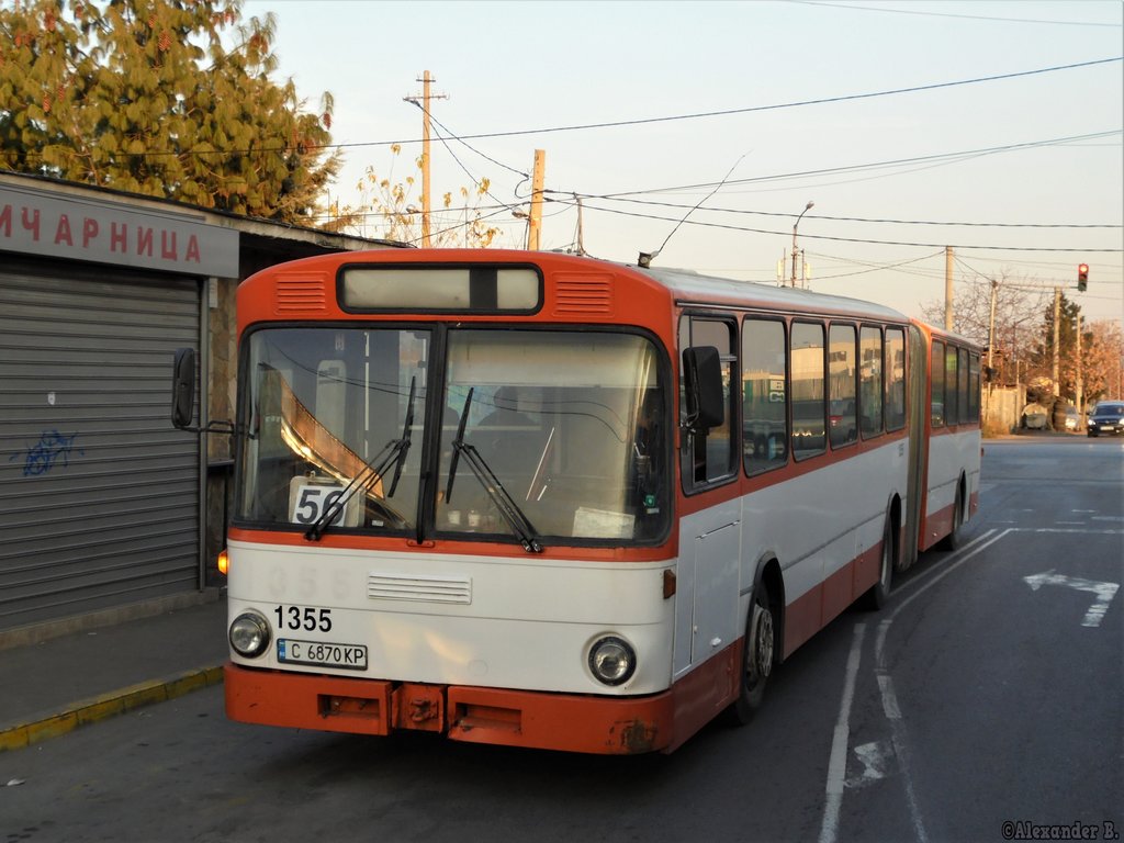 Sofia, Mercedes-Benz O305G nr. 1355