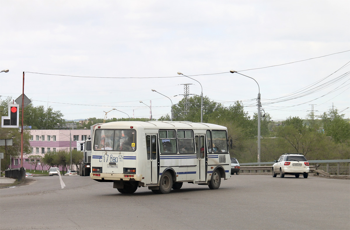 Krasnojarsk, PAZ-32054 (40, K0, H0, L0) Nr. С 178 ВО 124
