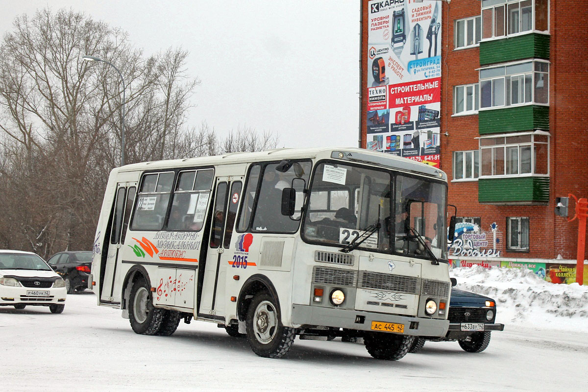 Anzhero-Sudzhensk, PAZ-32054 (40, K0, H0, L0) nr. АС 445 42