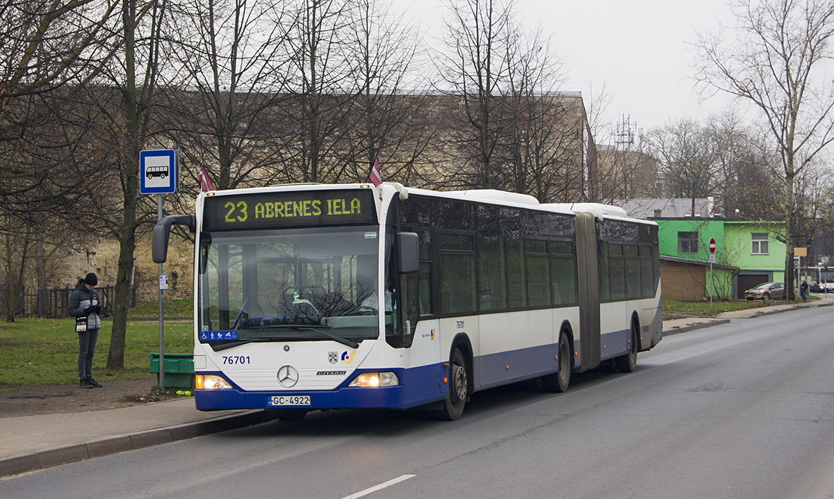 Riga, Mercedes-Benz O530 Citaro G nr. 76701