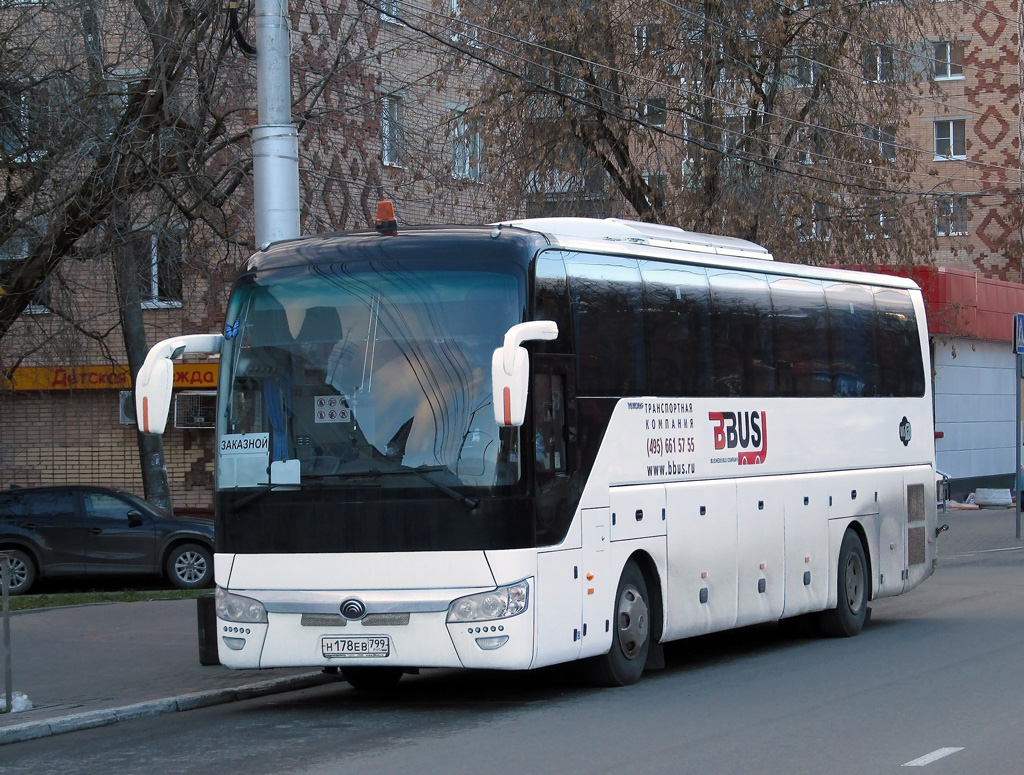 Moscow, Yutong ZK6122H9 № Н 178 ЕВ 799
