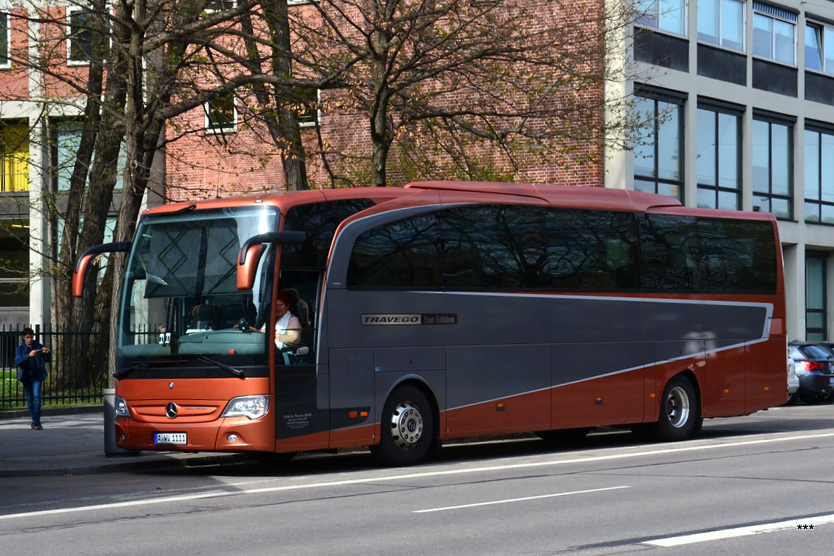 Augsburg, Mercedes-Benz Travego O580-15RHD # A-WV 1111