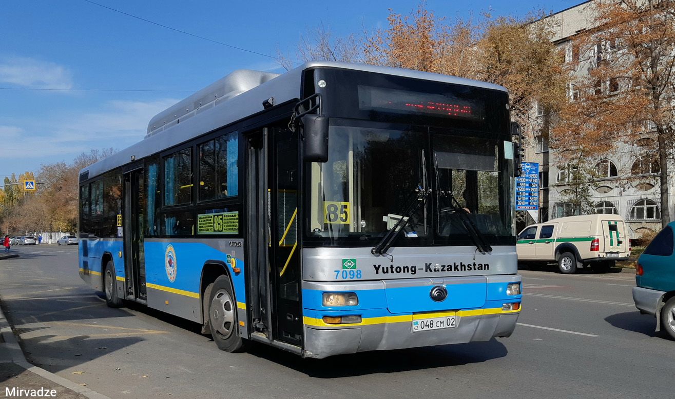 Almaty, Yutong-Kazakhstan ZK6118HGA # 7098