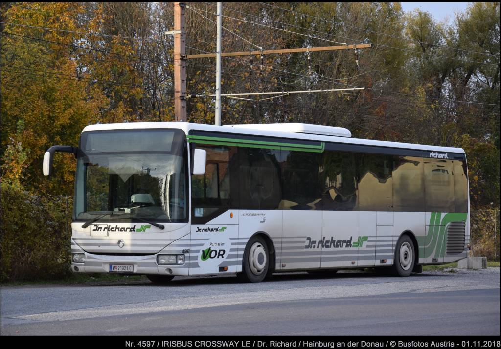 Відень, Irisbus Crossway LE 12M № 4597