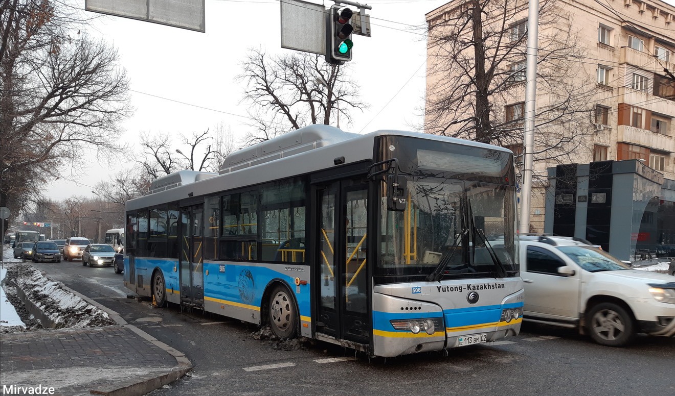 Almaty, Yutong-Kazakhstan ZK6118HGA № 506