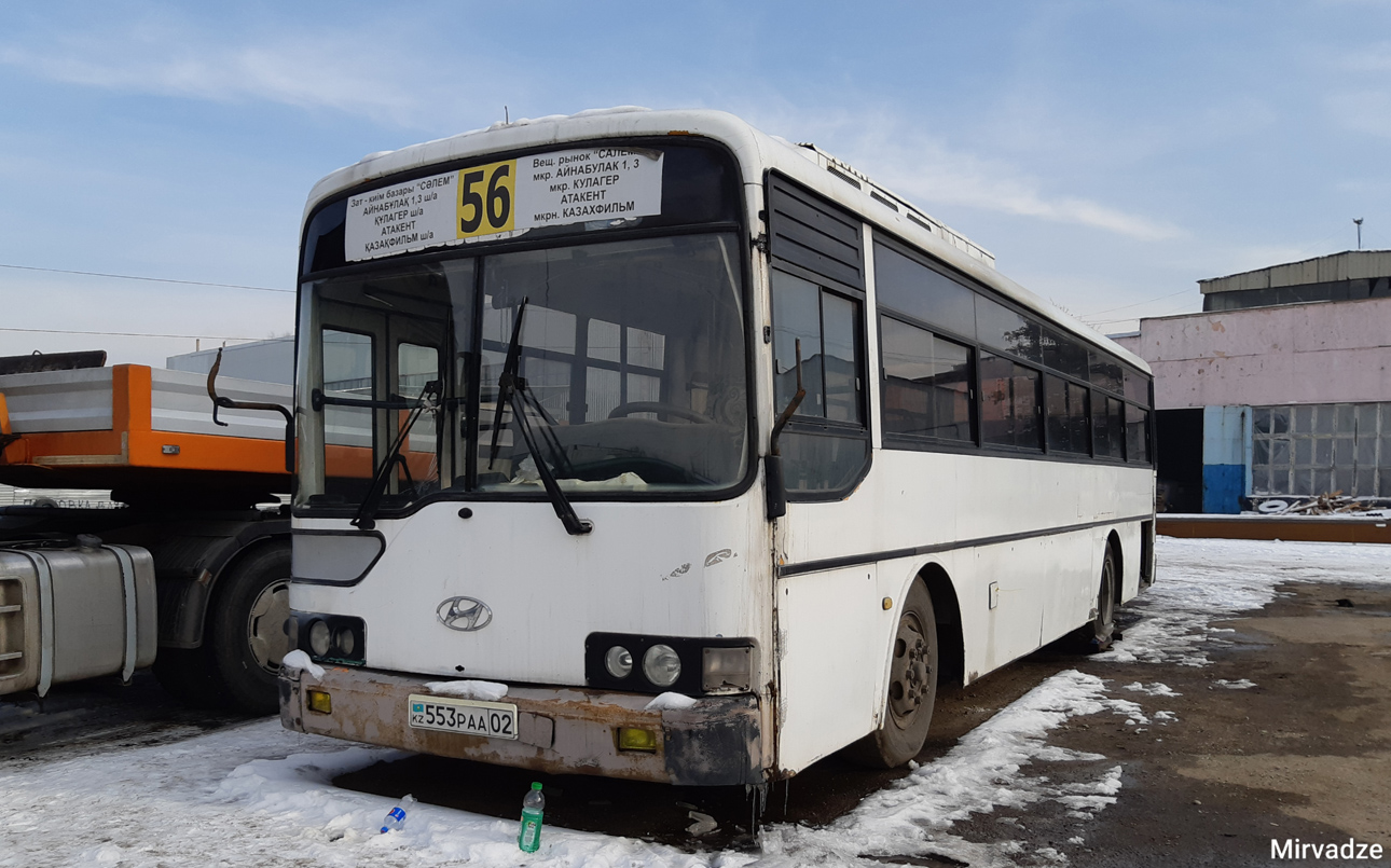Almaty, Hyundai AeroCity 540 # 553 PAA 02