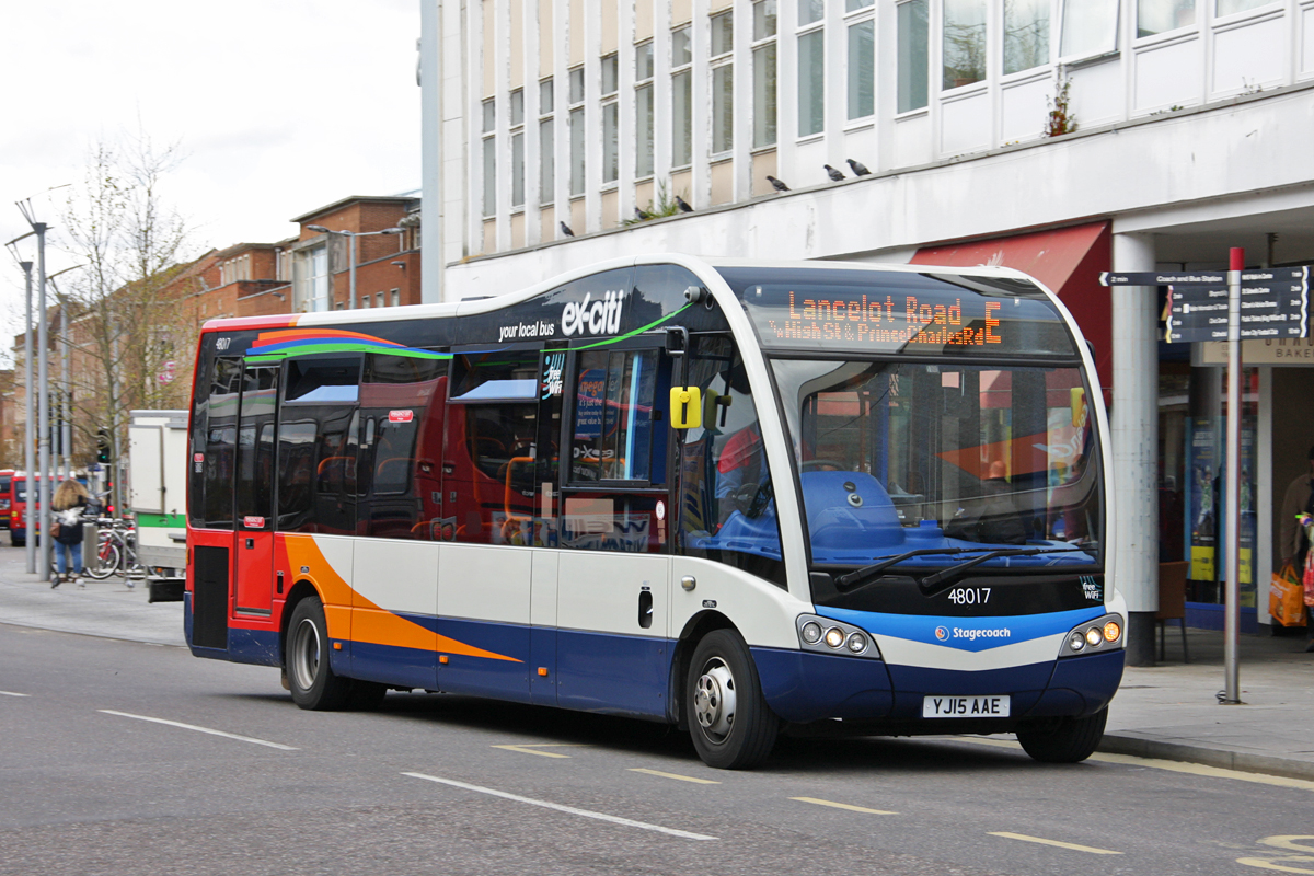 Exeter, Optare Solo SR # 48017