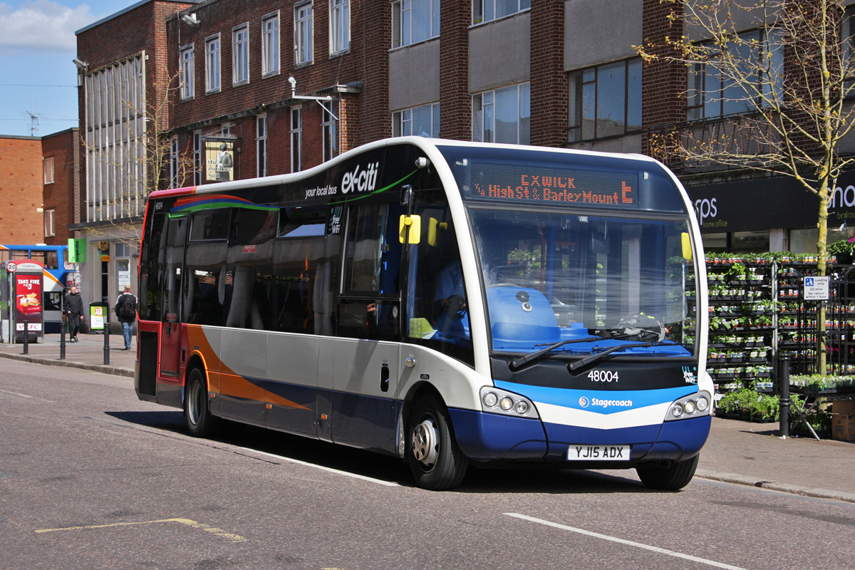 Exeter, Optare Solo SR # 48004