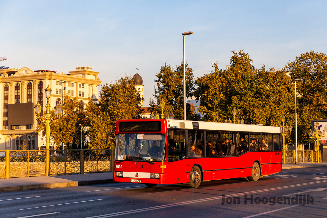 Skopje, Mercedes-Benz O405N2 # 6039