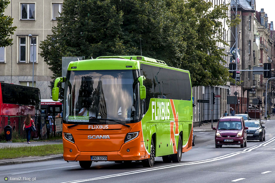 Varšuva, Scania Touring HD (Higer A80T) nr. M410