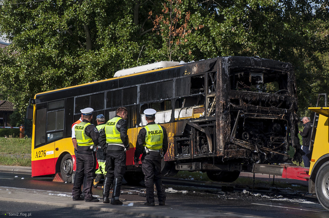 Warsaw, Autosan Sancity M09LE # A276; Warsaw — Accidents and other incidents