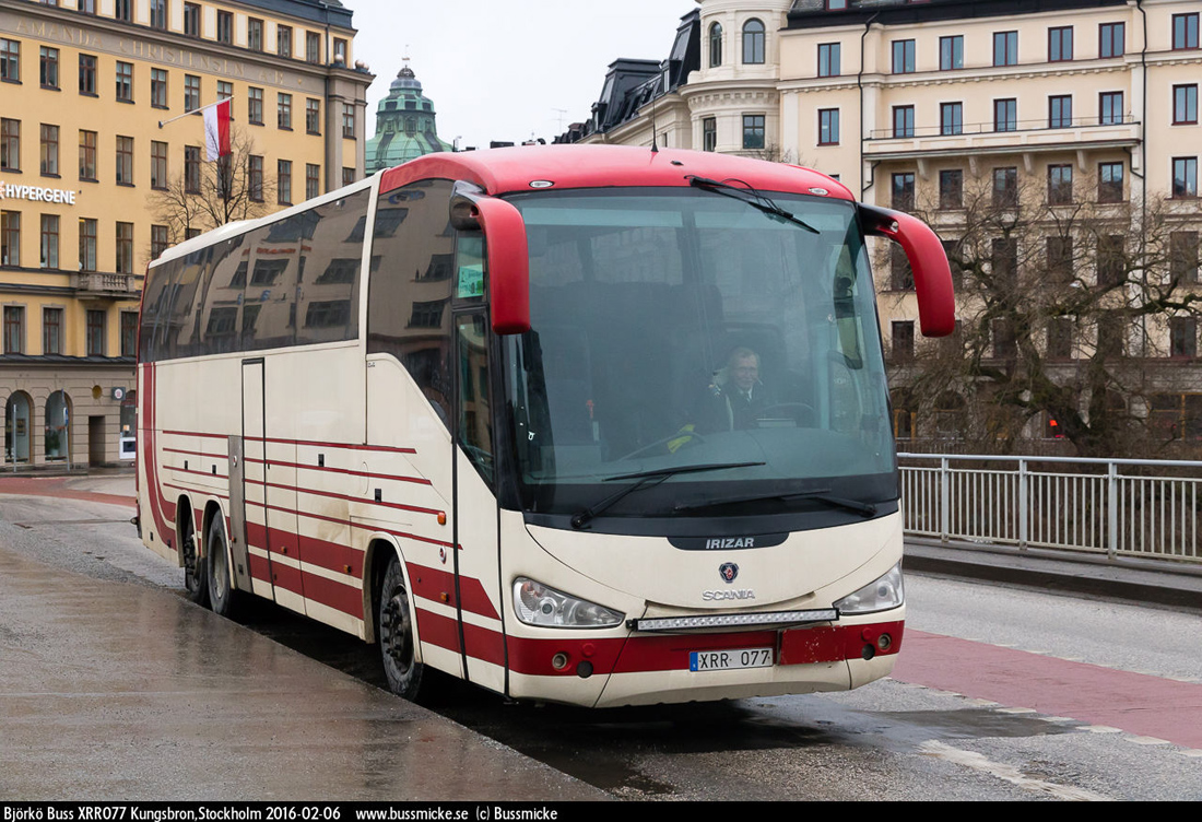 Stockholm, Irizar Century # XRR 077