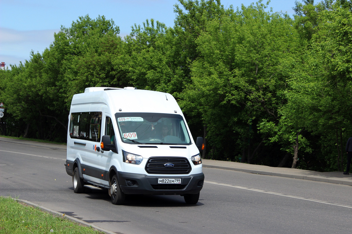 Moscow, Ford Transit 136T460 FBD [RUS] # М 822 ЕМ 799