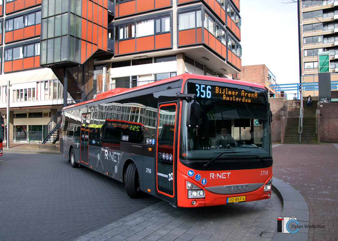 Haarlem, IVECO Crossway LE City 13M # 2758