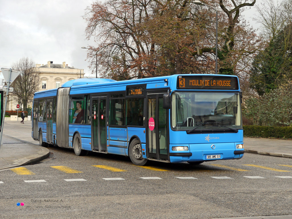 Châlons-en-Champagne, Irisbus Agora L # 820
