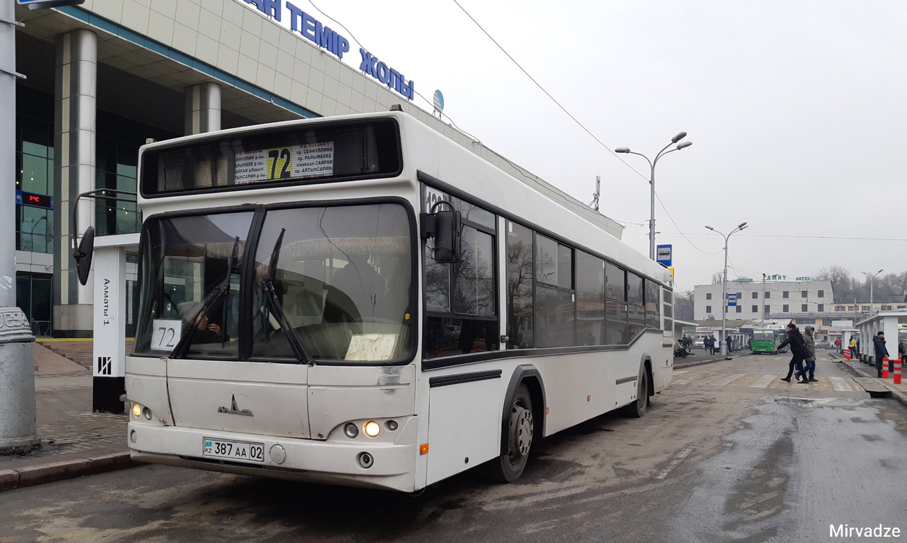 Almaty, MAZ-103.465 Nr. 387 AA 02