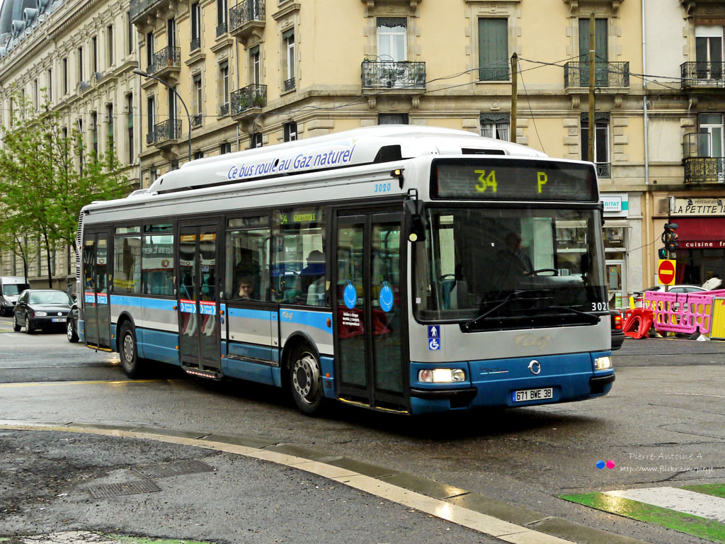Гренобль, Irisbus Agora S CNG № 3020