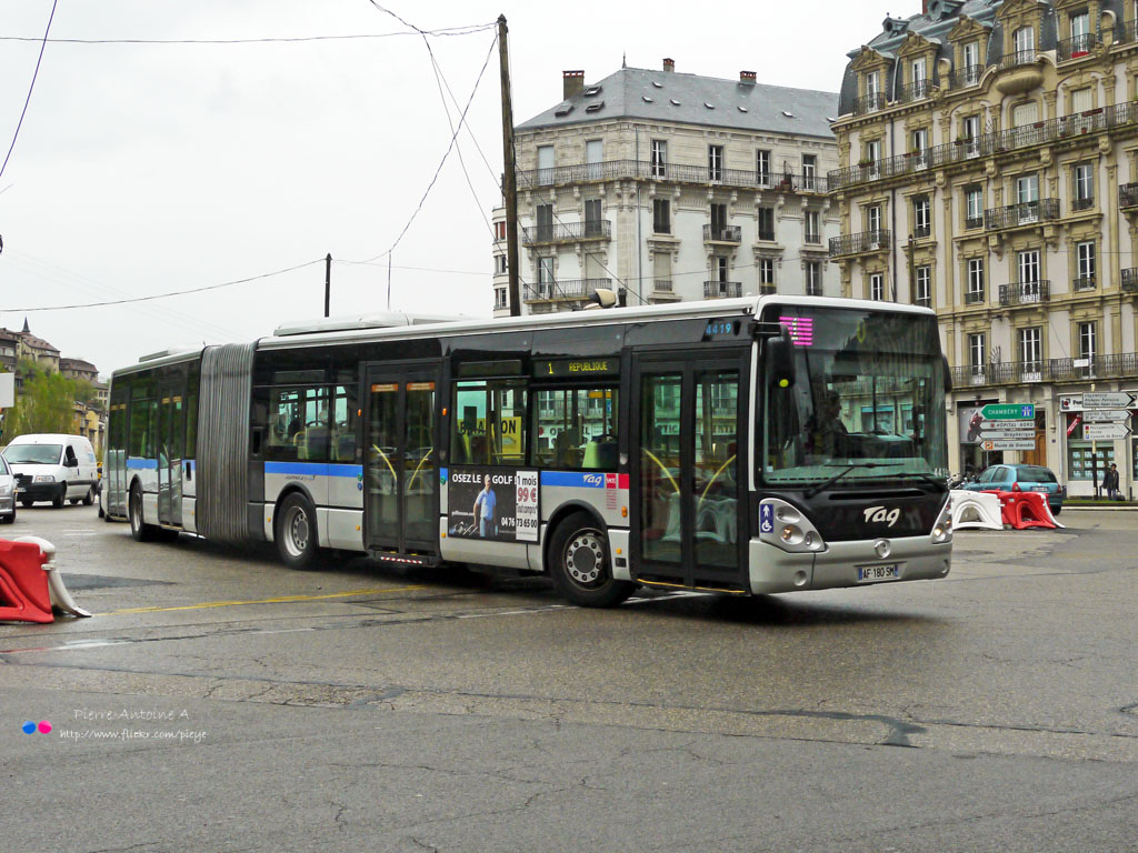 Grenoble, Irisbus Citelis 18M č. 4419