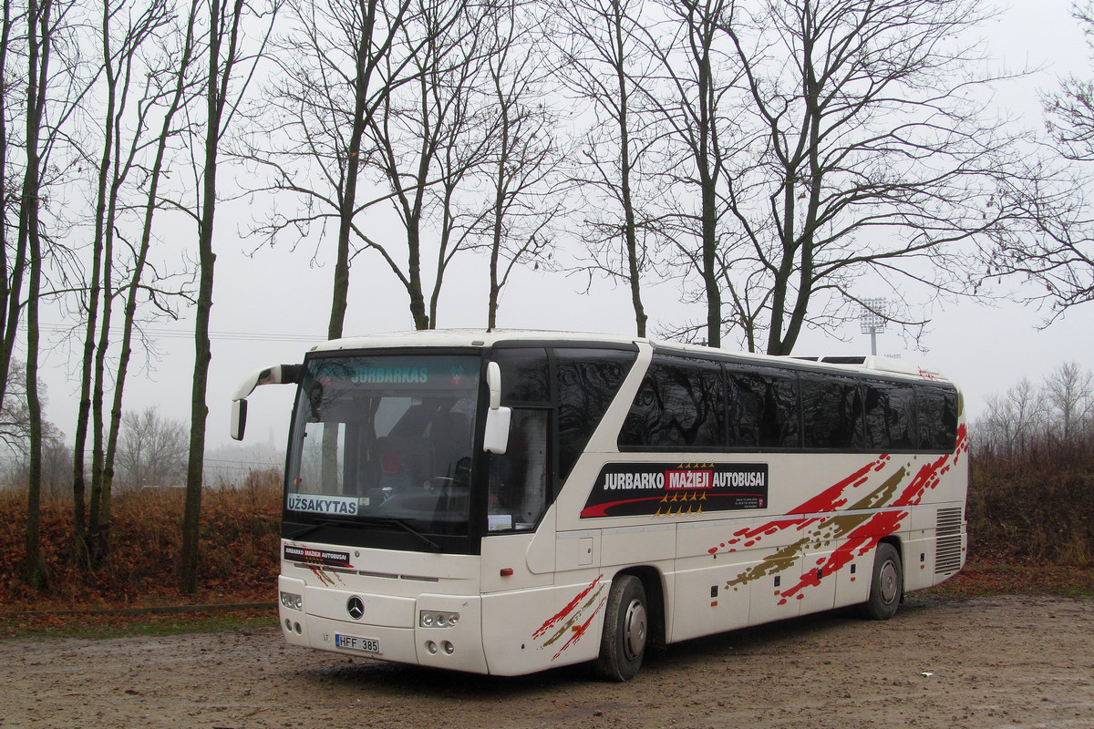 Jurbarkas, Mercedes-Benz O350-15RHD Tourismo I № HFF 385